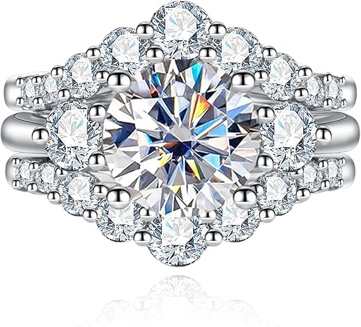 5 Stunning Moissanite Bridal Sets Under $1500 1 5 Stunning Moissanite Bridal Sets Under $1500