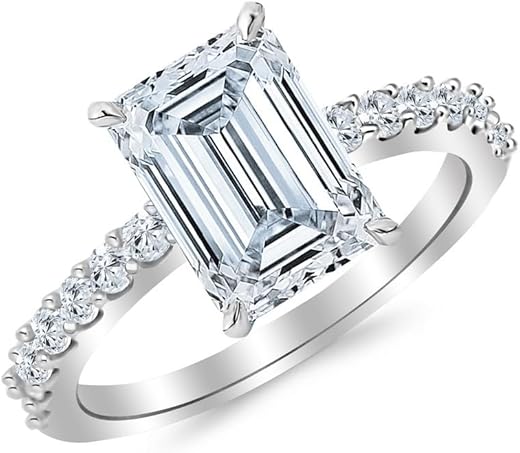 Find Your Dream Emerald Cut Bridal Set 1 Find Your Dream Emerald Cut Bridal Set