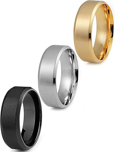 Jstyle Stainless Steel Rings: The Affordable Wedding Band Surprise! 1 Jstyle Stainless Steel Rings: The Affordable Wedding Band Surprise!