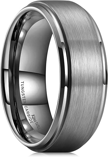 King Will Duo Wedding Band: Unmatched Durability Meets Modern Style! 1 King Will Duo Wedding Band: Unmatched Durability Meets Modern Style!