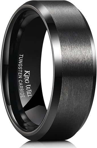 King Will Tungsten Wedding Ring: Unbeatable Style Meets Durability! 1 King Will Tungsten Wedding Ring: Unbeatable Style Meets Durability!
