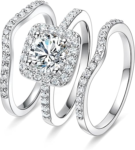 MDFUN Halo Ring: The Affordable Sparkle You Didn't Know You Needed! 1 MDFUN Halo Ring: The Affordable Sparkle You Didn't Know You Needed!