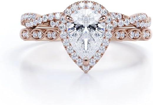 Top 10 Rose Gold Bridal Sets You’ll Love 1 Top 10 Rose Gold Bridal Sets You’ll Love