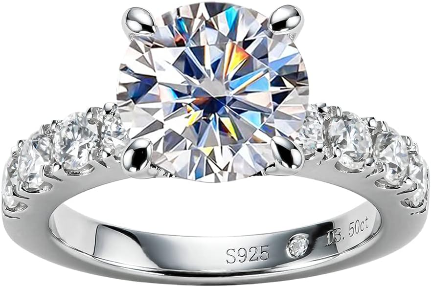 AnuClub Moissanite Engagement Ring: Dazzle Without the Diamond Price Tag! 1 AnuClub Moissanite Engagement Ring: Dazzle Without the Diamond Price Tag!