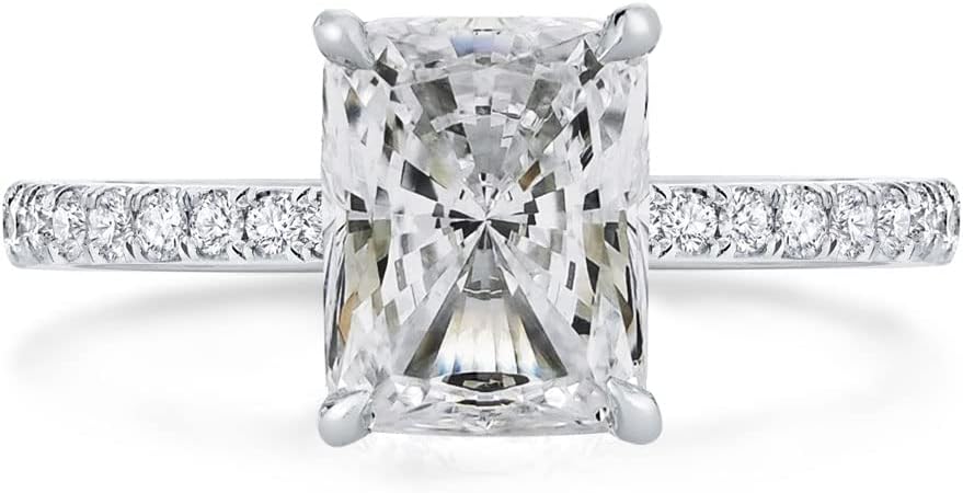 Bo.Dream Radiant Cut CZ Rings: A Stunning Affordable Engagement Option! 1 Bo.Dream Radiant Cut CZ Rings: A Stunning Affordable Engagement Option!
