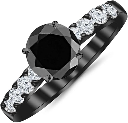 Find Your Perfect Black Diamond Solitaire Ring 1 Find Your Perfect Black Diamond Solitaire Ring