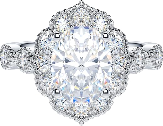 Your Guide: 9 Stunning Oval Moissanite Rings 1 Your Guide: 9 Stunning Oval Moissanite Rings