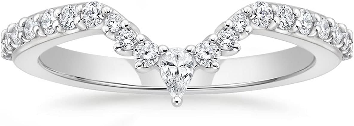 Your Guide to Curved and Straight Wedding Bands Comparison 1 Your Guide to Curved and Straight Wedding Bands Comparison