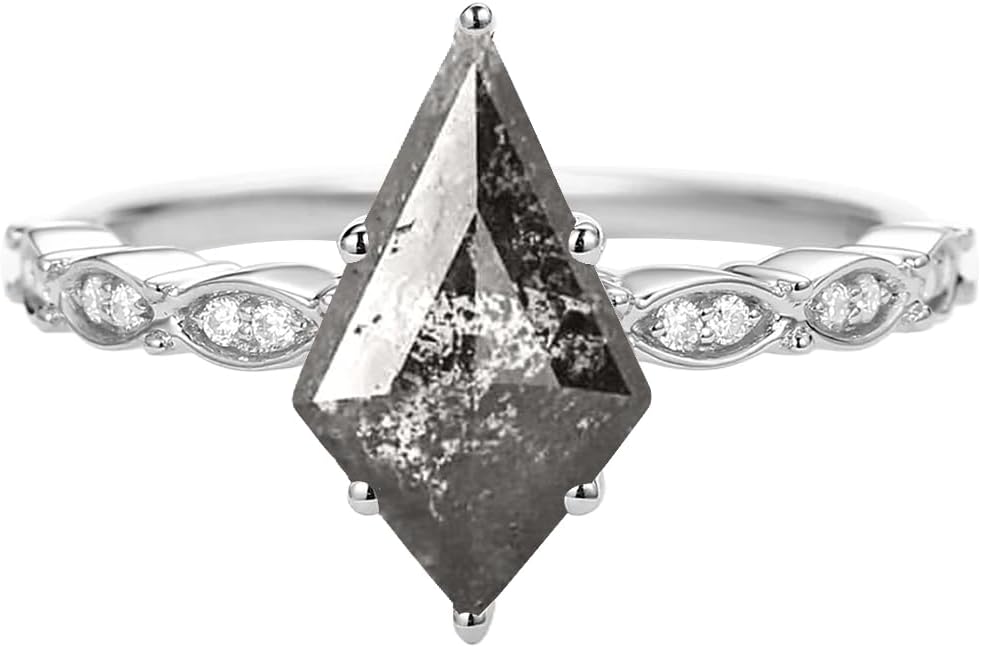 Your Guide to Salt and Pepper vs Classic Engagement Rings