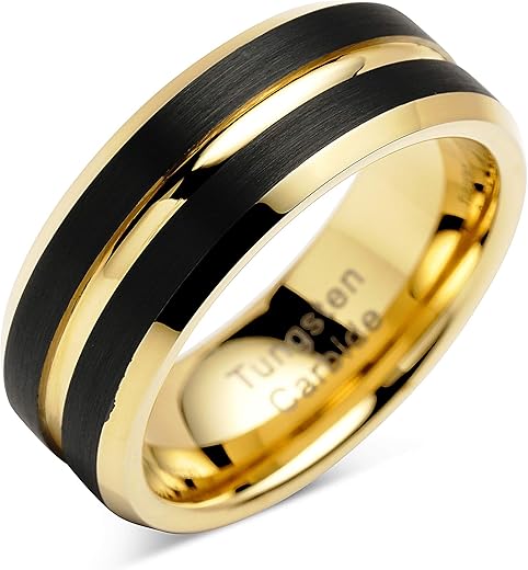 Top 10 Matte Black Wedding Bands You’ll Love 1 Top 10 Matte Black Wedding Bands You’ll Love