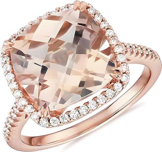 Top 6 Rose Gold Morganite Rings for You 1 Top 6 Rose Gold Morganite Rings for You
