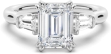 8 Stunning Emerald Cut Moissanite Rings