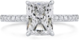 Bo.Dream Radiant Cut CZ Rings: A Stunning Affordable Engagement Option!