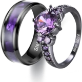 Custom Engraved Couple Rings Set: A Unique Touch to Your Love Story!