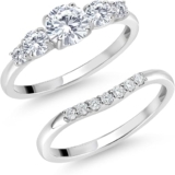 Discover 10 Stylish White Gold Bridal Sets Now