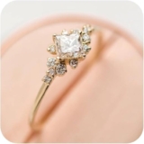Exquisite Ring Morganite Engagement Ring: Beauty Meets Affordability!