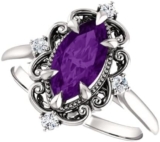 Find Your Dream Amethyst Engagement Ring: 6 Picks