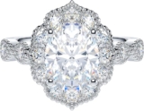 Your Guide: 9 Stunning Oval Moissanite Rings