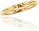 Your Guide to Minimalist Gold Wedding Bands