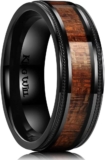 Your Guide to Wood vs. Meteorite Wedding Bands: A Comparison