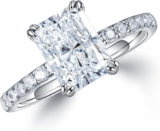 MOOSEA Moissanite Rings: The Sparkle You Need Without Breaking the Bank!