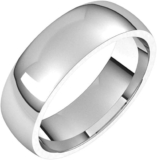 Solid Palladium Wedding Band: Is Comfort Fit the New Classic?