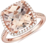 Top 6 Rose Gold Morganite Rings for You
