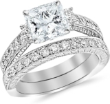 Top 8 Princess Cut Bridal Sets for You